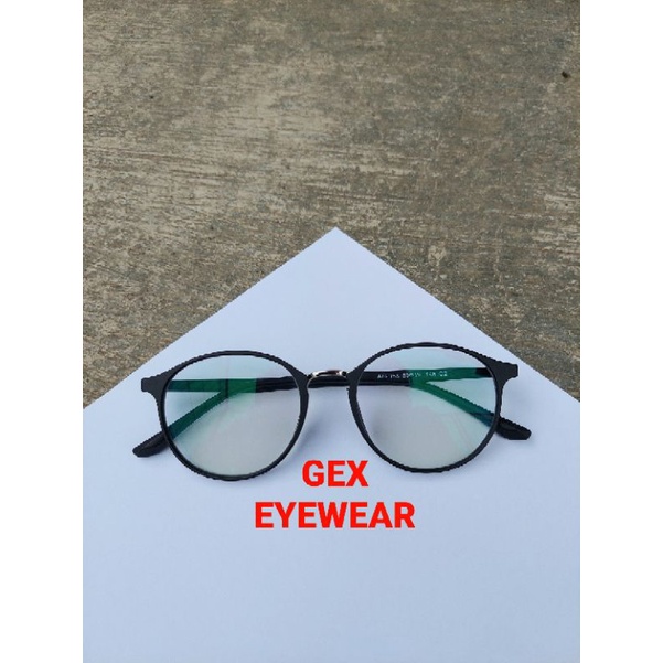 KACAMATA JENNIE EYEGLASSES 2168 FRAME ANTI PATAH LENSA PHOTOCROMIC | BLUECROMIC | BLUERAY