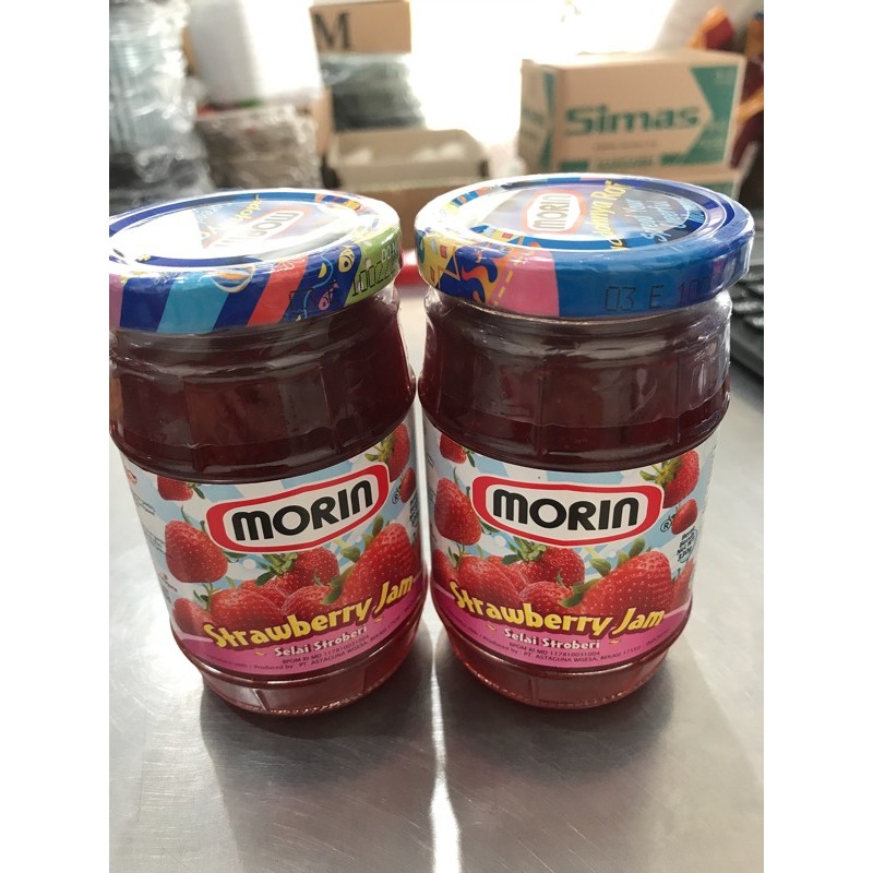 

MORIN STRAWBERRY JAM 330GR & PEANUT BUTTER 300GR