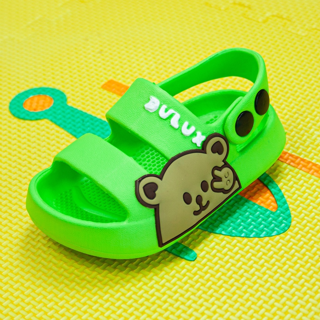 Sandal Slop Anak Perempuan Model Karakter Bear (20-25) - 391/BN