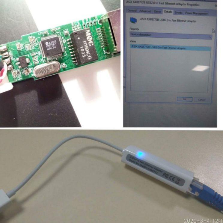 Kejutan Promo TYPE C TO LAN ADAPTER TYPE C TO ETHERNET RJ45/CONVERTER TYPE C TO LAN
