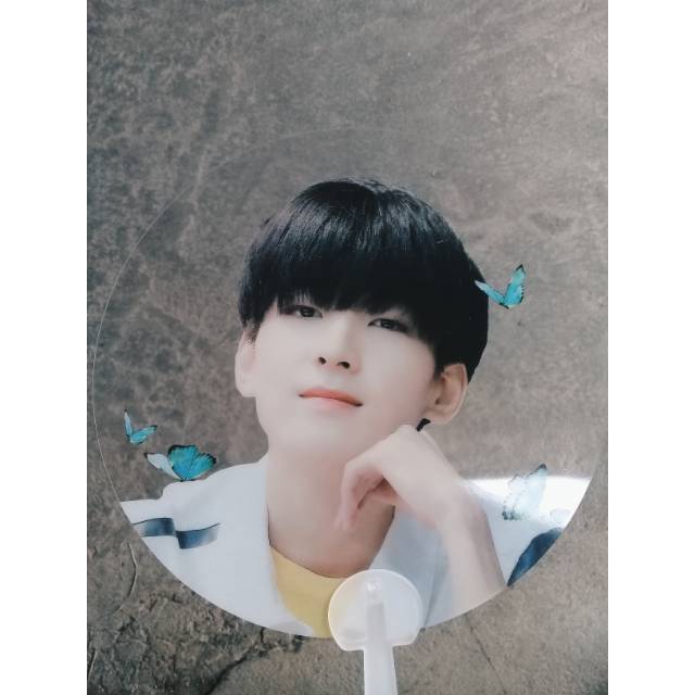 [ RESERVED ] WONWOO TRANSPARENT FAN SAINT