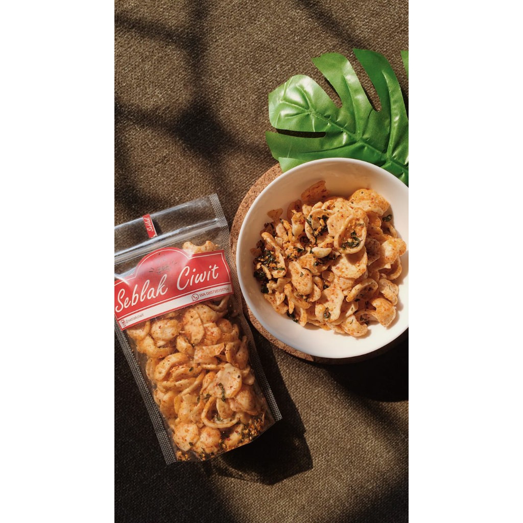 

Seblak Ciwit Pedas *kemasan pouch