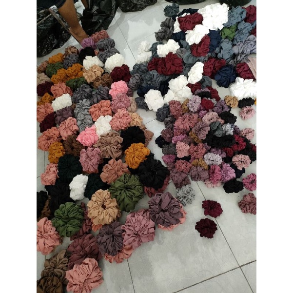 ☀️cahaya acc☀️KUNCRITAN SCRUNCHIE