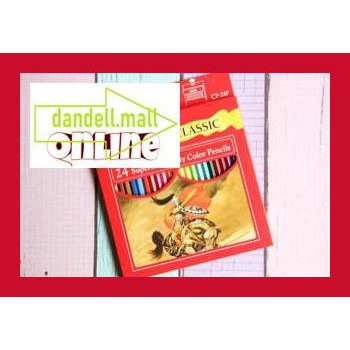 

U8Tyrt67- Pensil 24 Warna Kenko Panjang Atk E3Yrf797-