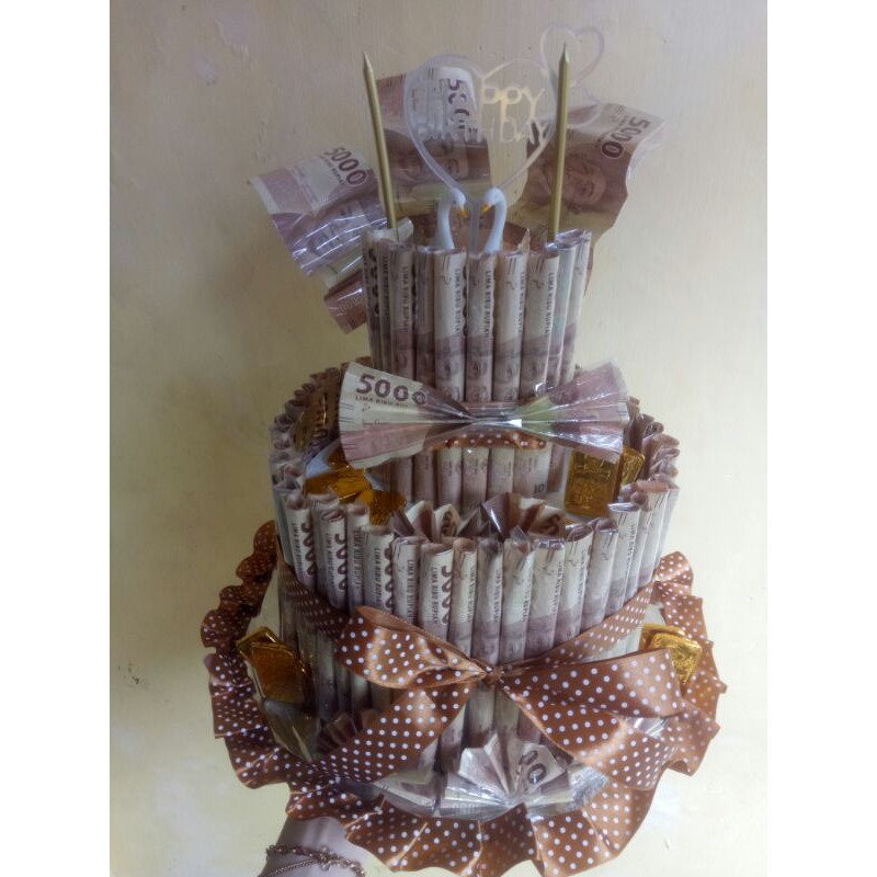 TART MONEY BY REQUEST | tart uang | cake money | kue uang