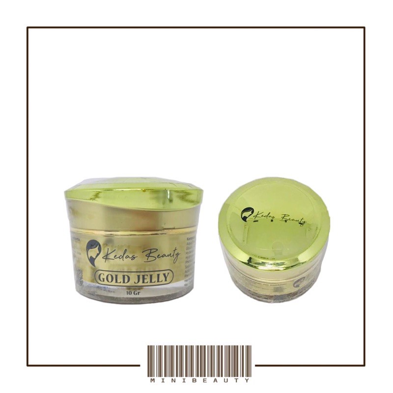 kedas beauty gold jelly original bpom 10gr