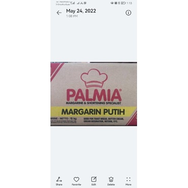

Palmia Margarine Putih (Repack) 100gr