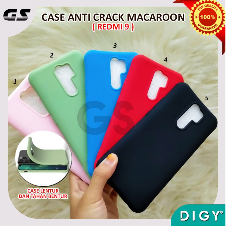 Redmi 9  MI 9A  MI 9C  MI NOTE 9 MI NOTE 9 PRO  TPU Case Casing anticrack Macaron  Warna