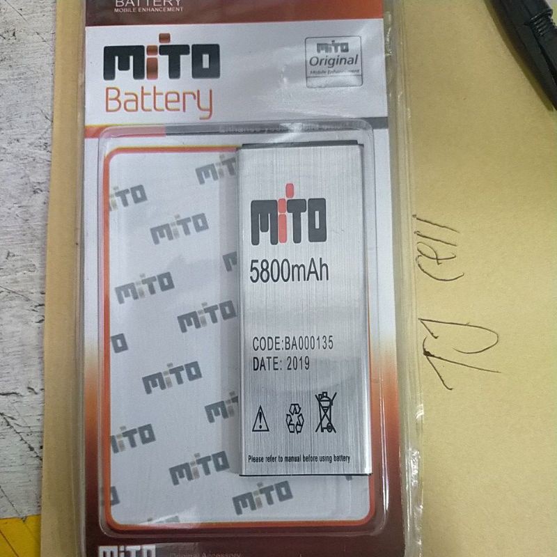 Baterai MITO BA000135 atau MITO A17 fantasy X