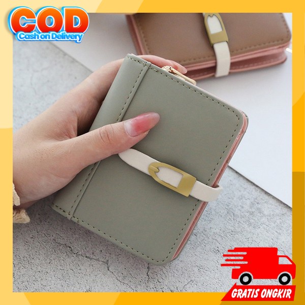 Dimpet Panjang Model Korean Style Domoet Cewe Import Premium Dompet Wanita Dewasa Donpet Lipat Resle