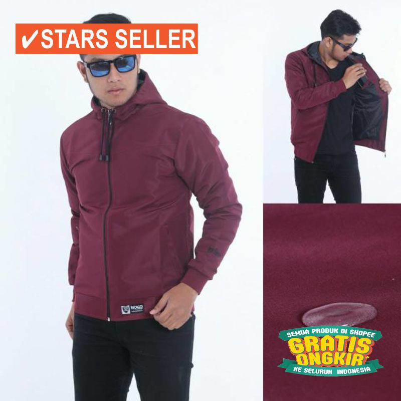 JAKET TERBARU PRIA WANITA FLACEE  BB BM DC / Jaket Waterproof JUMBO XXL/XXXL