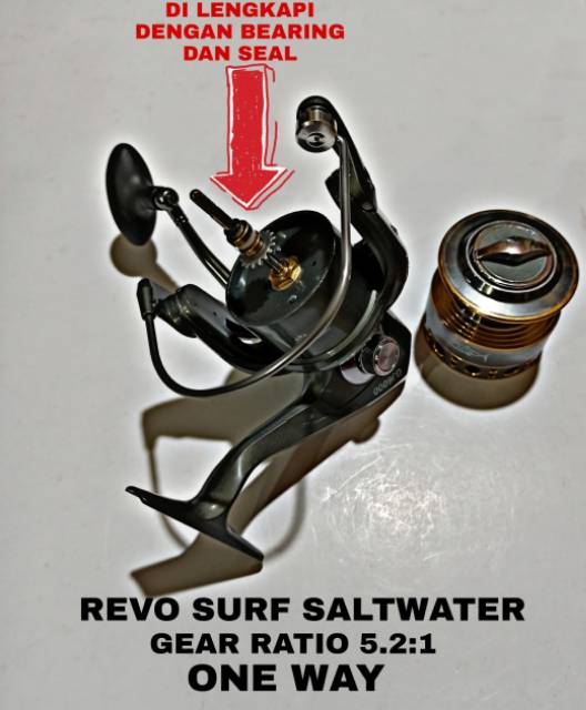 REEL PHANTOM 5BB &amp; REVO SURF 10+1BALL BEARINGS