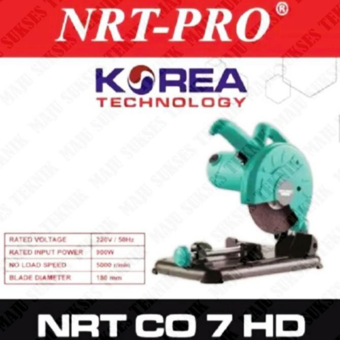 ✅Terlaris mesin potong besi nrt co 7 hd