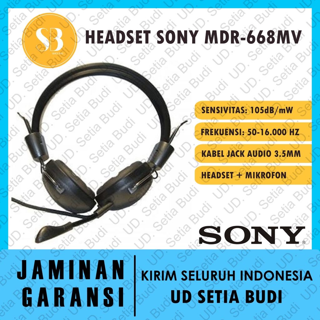 Headset Sony MDR-668m.v