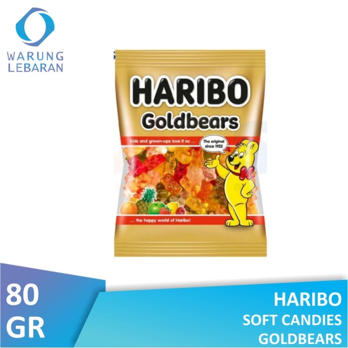 Jual Haribo Goldbears 80gr | Shopee Indonesia