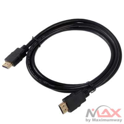 FSU kabel HDMI to HDMI 2 Meter Gold Plated Cable OD7.3mm 4K 2M aksesoris TV Box elektronik