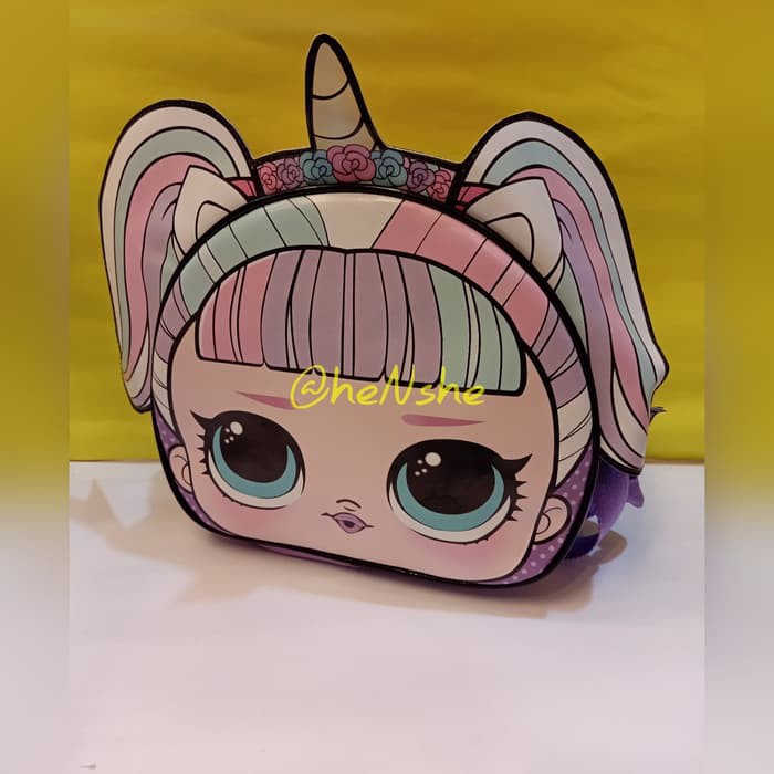 TAS SELEMPANG/SLINGBAG ANAK IMPORT LOL RAINBOW DISNEY 028