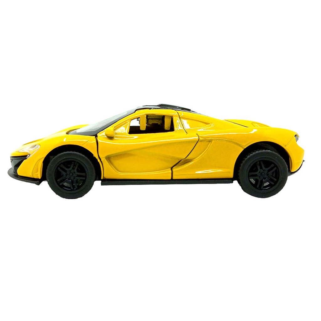 Toy Addict Mclar3n P1 Sport Car Kuning Diecast Mainan Mobil Balap