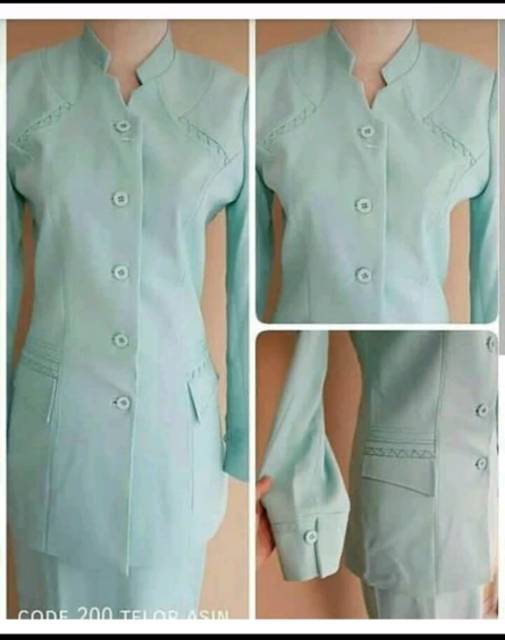 Blazer Wanita Blazer Formal Resmi Polos Blazer Jas Wanita Jas Formal Warna Warni Setelan Resmi