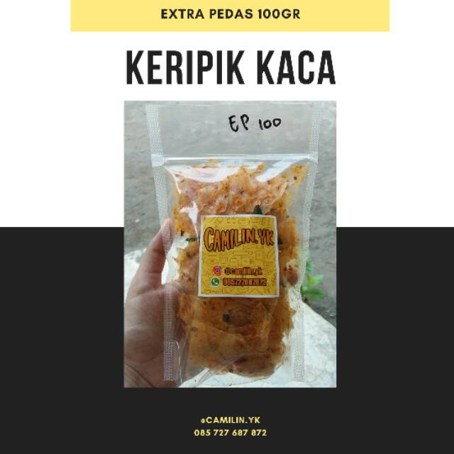 

KERIPIK KACA KRIPCA KRIPIK KACA EXTRA PEDAS