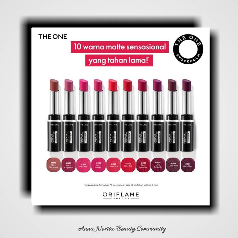 The One Colour Unlimited Ultra Fix Lipstick