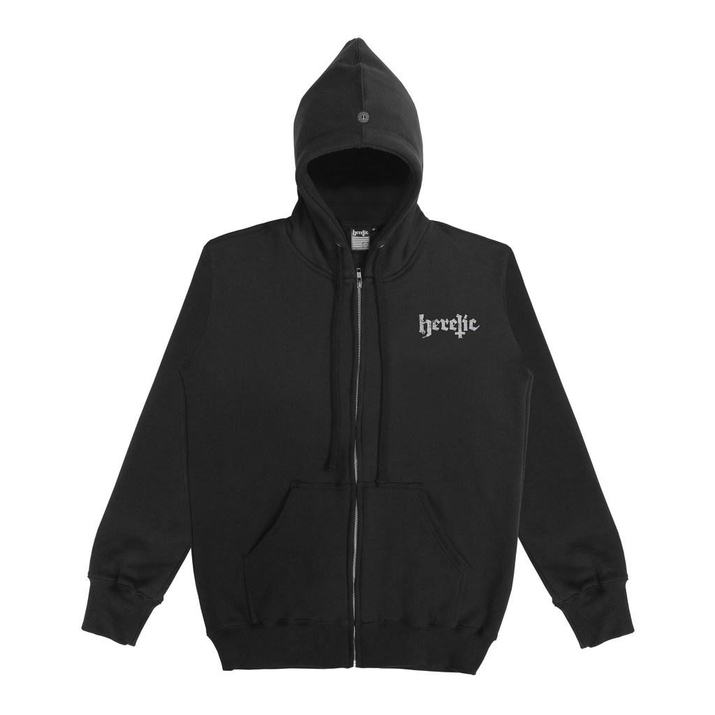 Heretic - Zip-up Zipper Hoodie - Oni