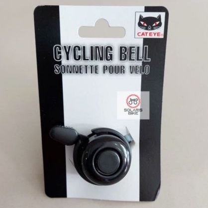 Bel Sepeda CATEYE Pb1000. Cat Eye Cycling Bell Hitam Original