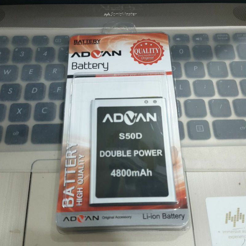 Baterai Advan S50D Original 99% DOUBLE POWER