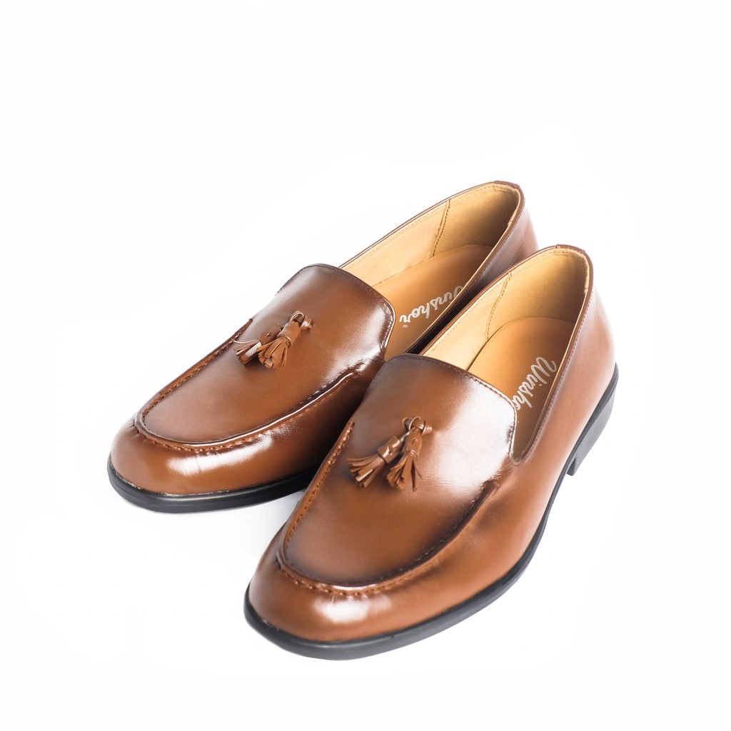 Sepatu Loafer Pria - Winshor - 7813 - Tazzel - Brown Haze