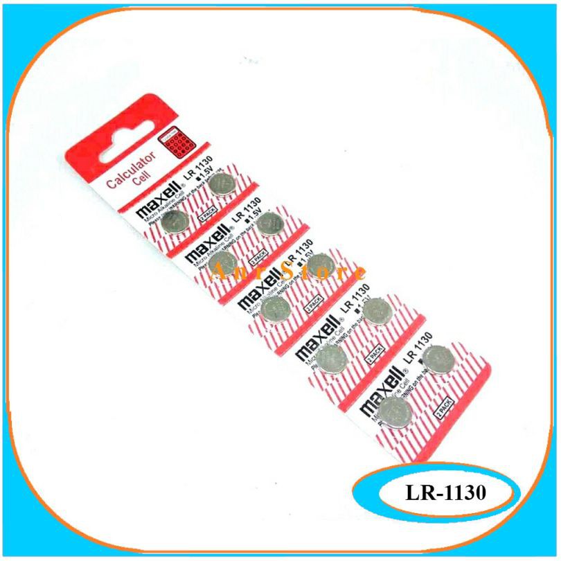 Maxell lr1130 lr 1130 lr-1130 Original Baterai Jam Tangan