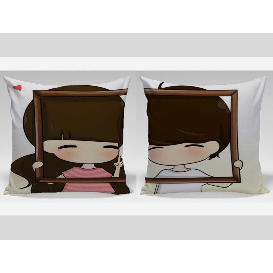 

Bantal Dekorasi custom kado valentine hadiah valentine kado pacar hadiah pacar - couple 13
