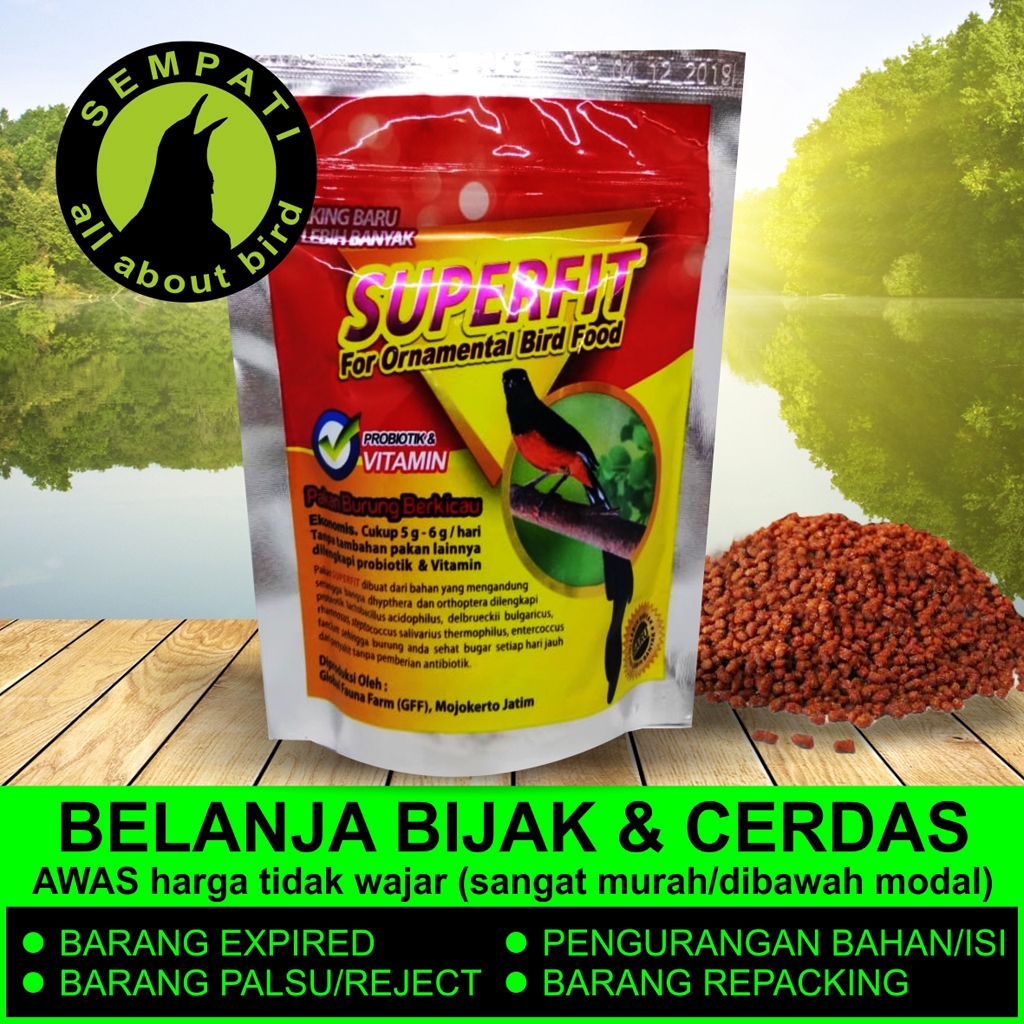 SUPERFIT SILVER PAKAN VOER CRUMBLE HIGH PROTEIN UNTUK