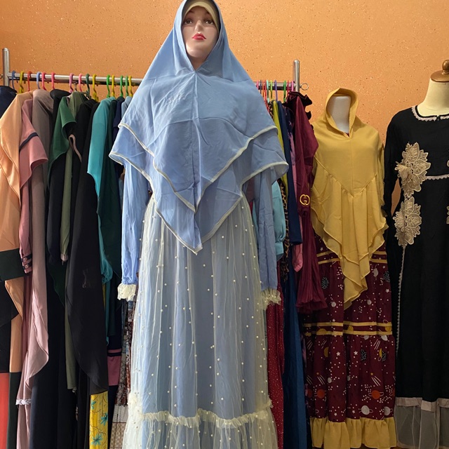 Gamis syar'i Tile by NK MOSLEM