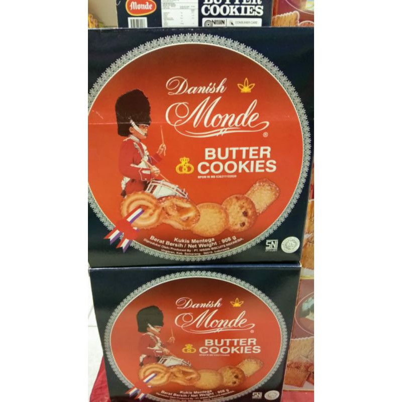 

Danish Monde Butter Cookies 908gr