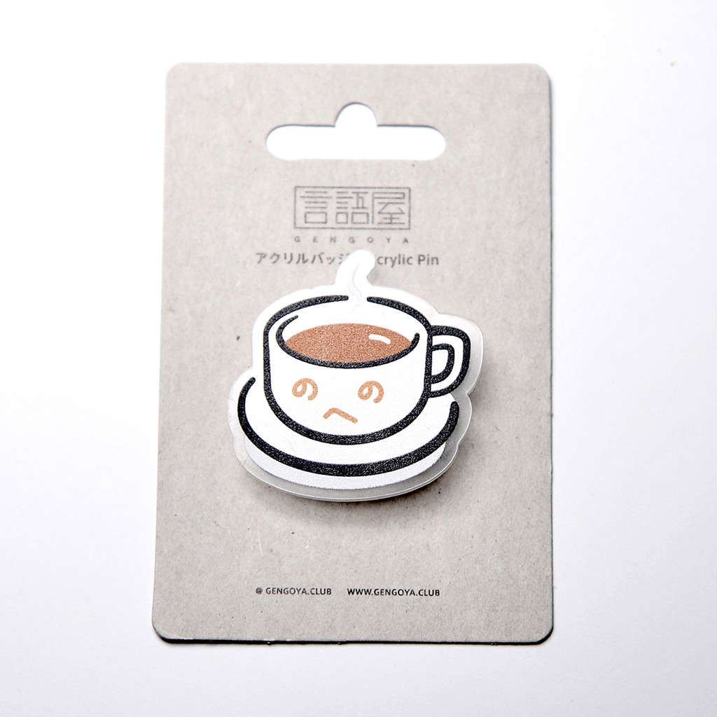 

Acrylic Pin : Coffee 珈琲