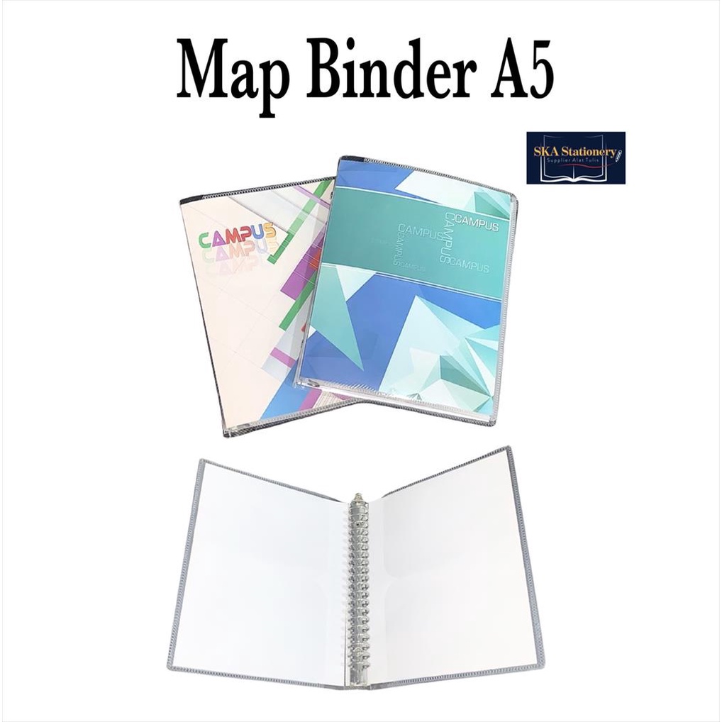 Jual Map Binder/Binder Note A5 Campus (Pcs) Indonesia