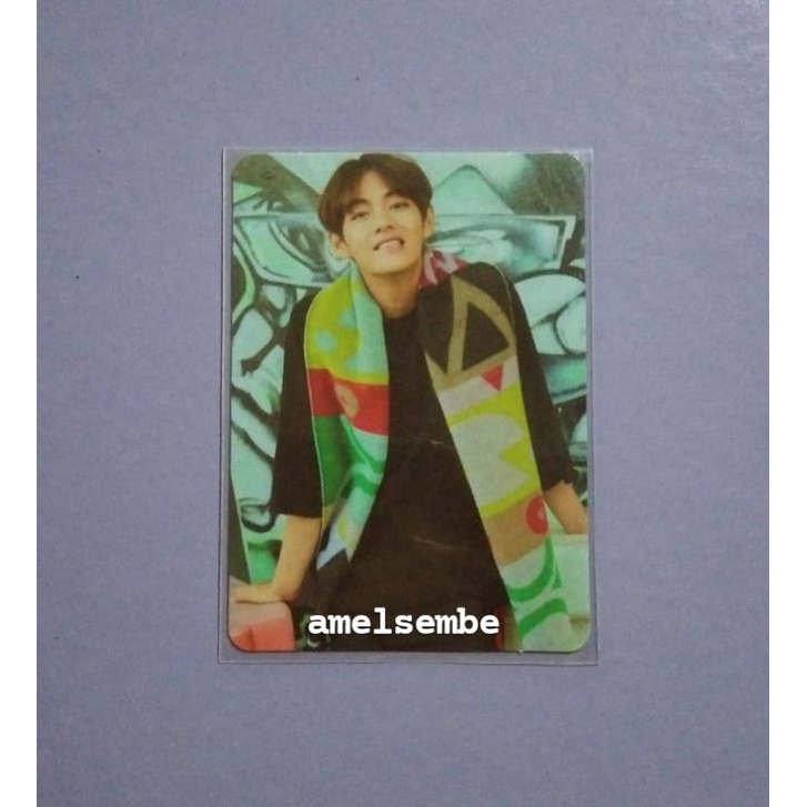 BTS Photocard PC Taehyung V Season Greeting 2017 SG17