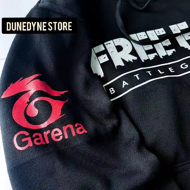 (BIG SALE) Jaket Free Fire / Sweater Free Fire / Hoodie Free Fire / Jaket Garena