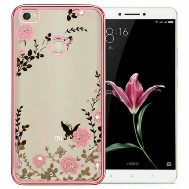 Casing Xiomi Redmi 4x & Redmi 4A Flower Diamond Softcase