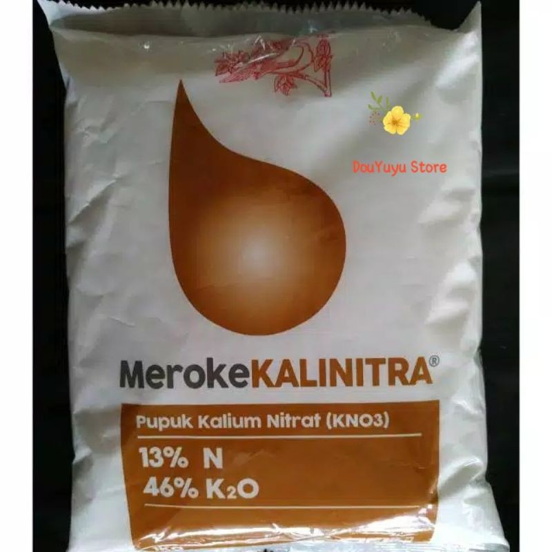Pupuk KNO3 Putih KALINITRA Meroke 1kg Kemasan Pabrik