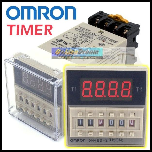 Omron Dh48S-S Digital Timer Precision Delay Time Relay Twin Counter
