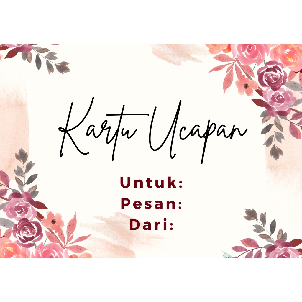 

Kartu Ucapan / Gift cards