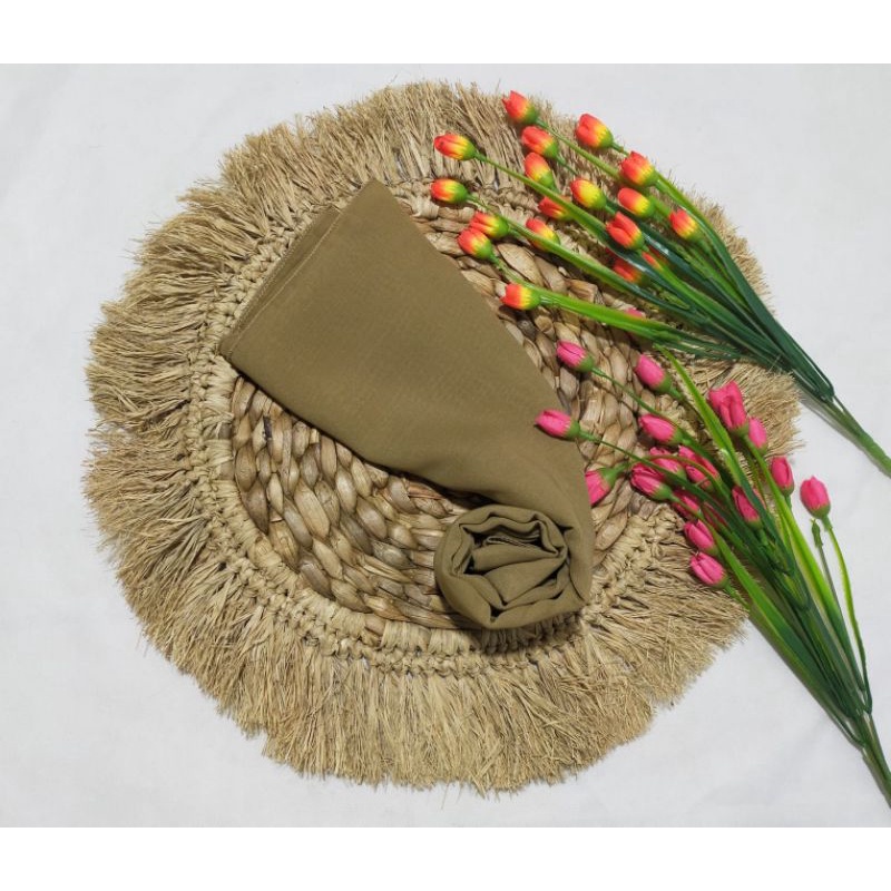 BELLA SQUARE / JILBAB SEGIEMPAT-peanut