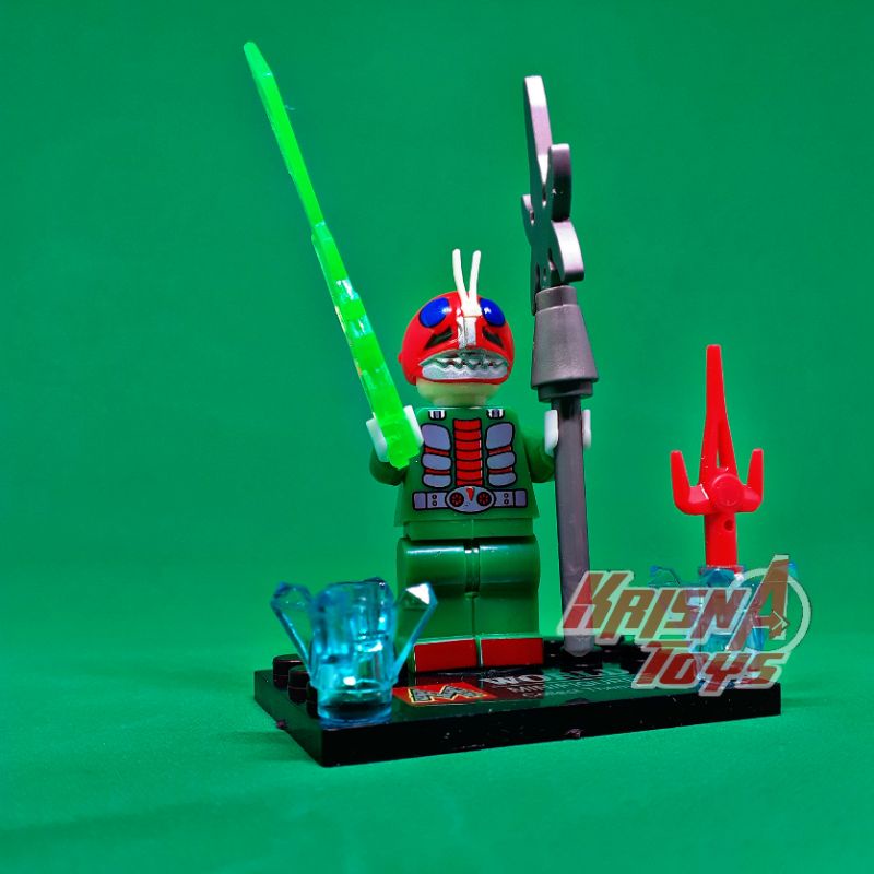 MAINAN BALOK SUSUN/BRICKS KAMEN RIDER/BUILDING BLOCK BELALANG TEMPUR