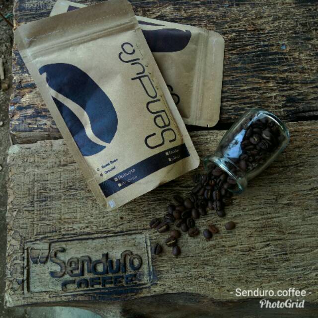 

senduro coffee kopi senduro ground/bubuk atau roast bean kemasan 100gr