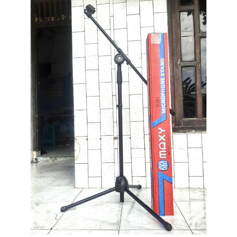 Jual Stand Mic Tiang Mic Panjang Maxy Free Holder Mic Komplit Shopee Indonesia 0467