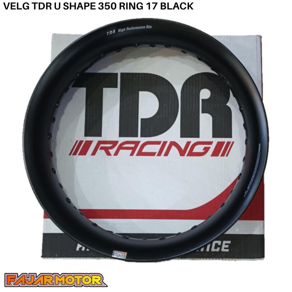 OBRAL VELG TDR U SHAPE 300 350 RING 17 GOLD BLACK SILVER