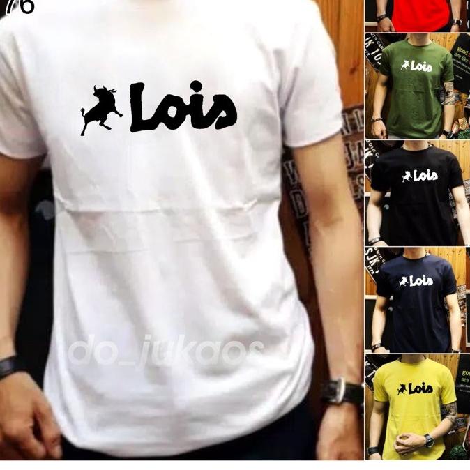 ✦ DJ 76() KAOS PRIA CASUAL | DISTRO | MURAH | LOIS ➱