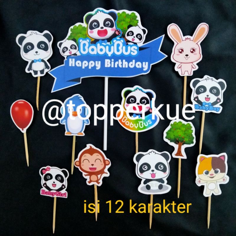 Topper Cake Babybus