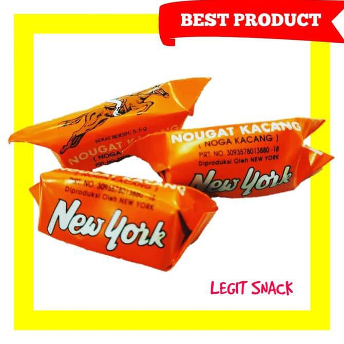 

Permen Susu Nougat Kacang / Permen Kuda / New York Candy Dudung.Store